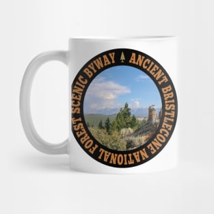 Ancient Bristlecone Scenic Byway National Forest Scenic Byway circle Mug